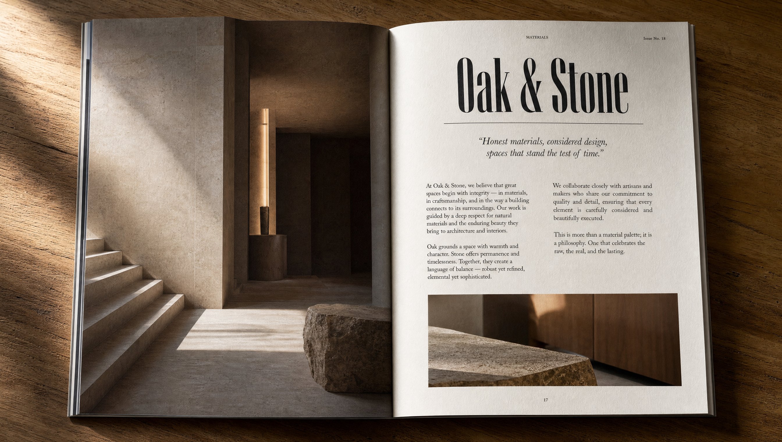 Oak and Stone